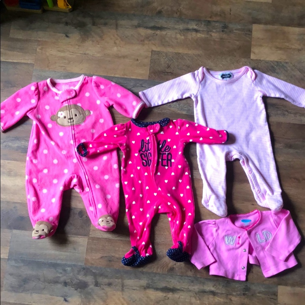 0-3 girls clothing lot